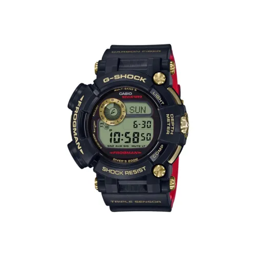 CASIO G Shock Nautical Collection Солнечный Кварцевый Механизм Резиновый Ремешок Часы Мужские Черный Циферблат