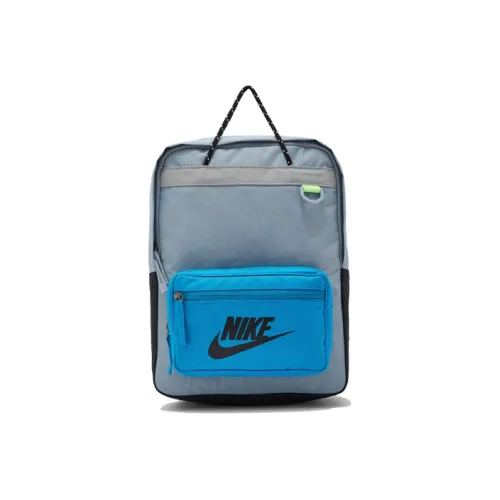 nike Tanjun Полиэстер Студенты Ручной Рюкзак Мини Мужской Серый Синий Многоцветный