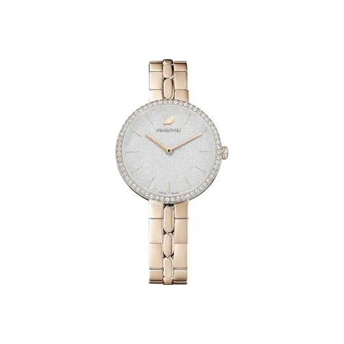 Swarovski Кварцевый Movement Женские Crystalline Delight Часы Серебряные