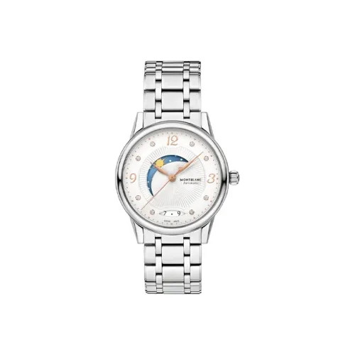 MONTBLANC Автоматический Механический Механизм Женские Часы 34 мм Белый Циферблат