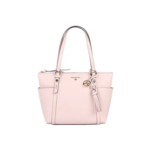 MICHAEL KORS MK Nomad Кожа Плечевая сумка Сумка среднего размера Женская Розовая