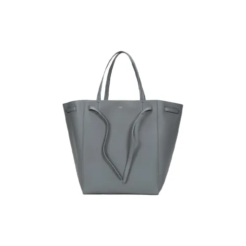 CELINE Cabas Коровья кожа Сумка-тоут на плечо Женская Серый