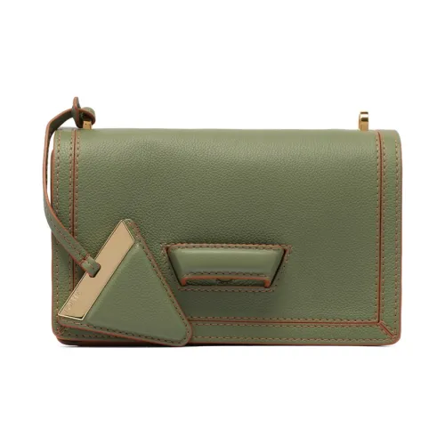 LOEWE Barcelona Soft с рельефным узором Телячья кожа Ручная Сумка через плечо Женская Авокадо Зеленый