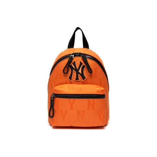 Mlb Base Logo Нейлоновая Сумка-Сочетание Рюкзак Стандартный Унисекс Оранжевый