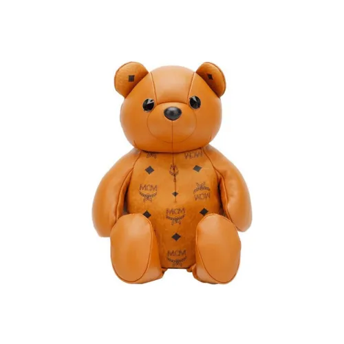 MCM Коровья кожа с искусственной кожей рюкзак обычный женский цвет коньяк