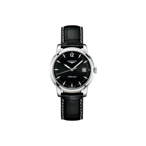 LONGINES Автоматический Механический Механизм Мужские Часы Soimia Collection 38,5 мм Черные