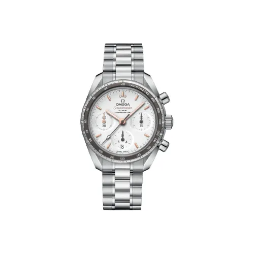 OMEGA Автоматический Механический Movement Женские Super Dominator Series 38mm Часы 38mm Серебряные