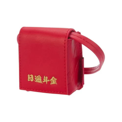 LINING Sports Life Collection Полиэстер Одно плечо Через плечо Чехол для наушников Стандартный Унисекс Красный