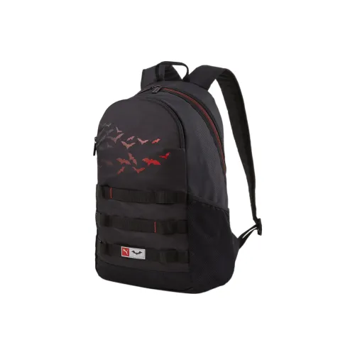 PUMA Batman Collaboration Collection Ткань Рюкзак Стандартный Унисекс Черный