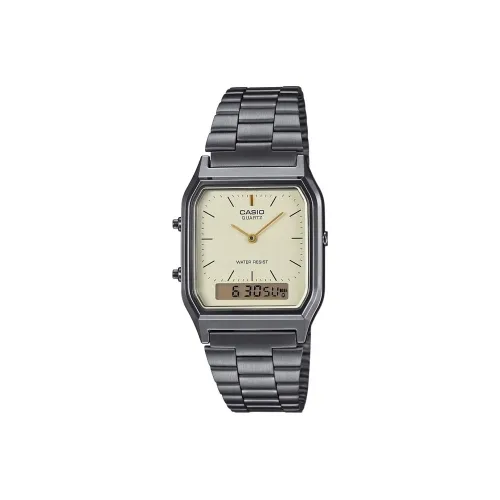CASIO Standard Collection Кварцевый механизм Часы Унисекс Желтый Циферблат