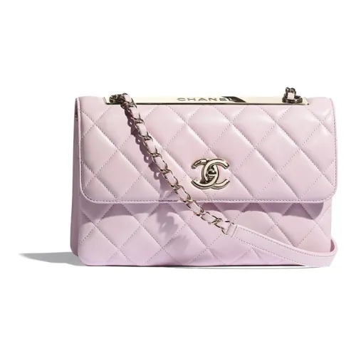 CHANEL Trendy Cc Sheepskin Сумка через плечо Женская Розовая