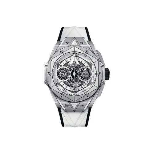 HUBLOT Автоматический Механический Мужской Часы Big Bang 45 мм Белые