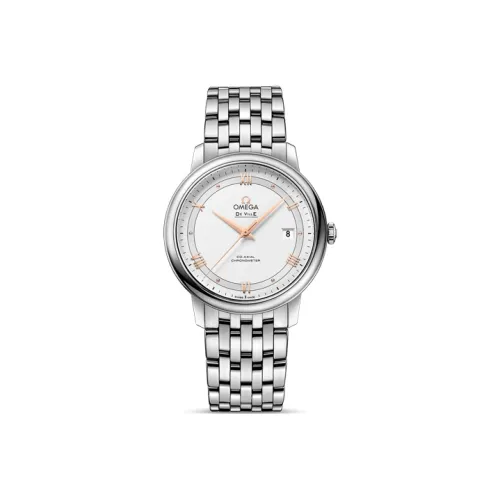 OMEGA Автоматический Механический Часы Мужские Elegant Saucer Series 39,5 мм Серебряные