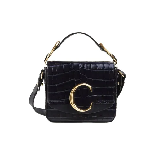 Chloe Chloé сумки Коровья кожа Ручная сумка Сумка через плечо Сумка на плечо Мини Женская Все Синий