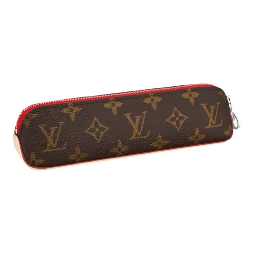 LOUIS VUITTON Холст Клатч Унисекс Коричневый