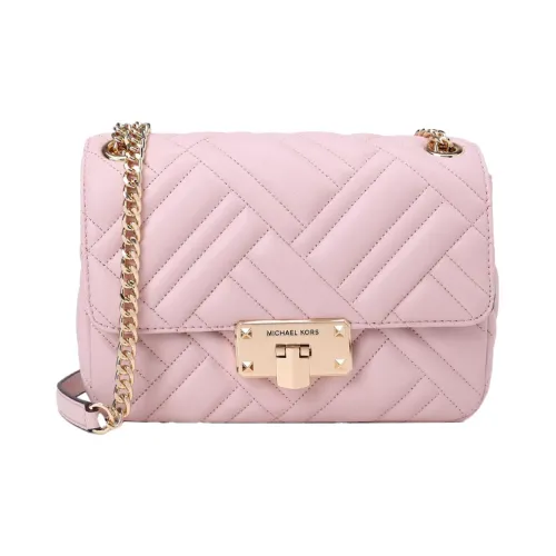 MICHAEL KORS Peyton Sheepskin Crossbody Bag Shoulder Bag Women's Pink MICHAEL KORS Peyton Овчина Сумка через плечо Сумка для плеча Женская Розовая