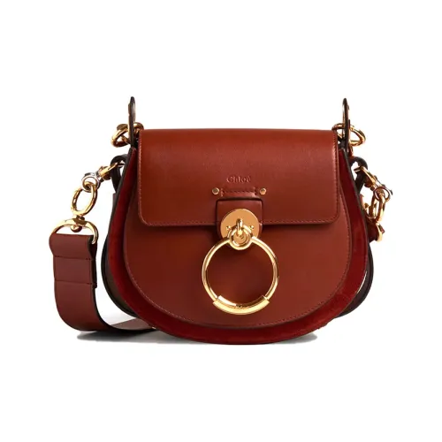 Chloe Tess Сумка через плечо из коровьей кожи маленькая женская сумка коричневый цвет