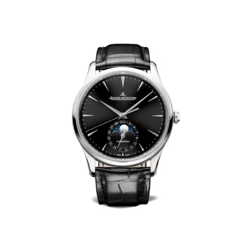 Jaeger LeCoultre Автоматический Механический Мужской Мастер Часы 39 мм Черные