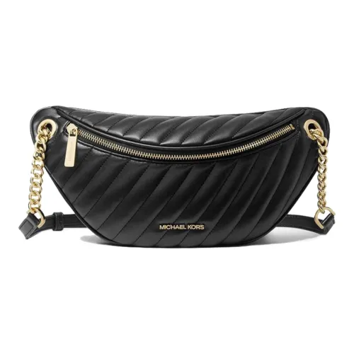 MICHAEL KORS MICHAEL KORS Handbag Collection Peyton Кожа Обхват талии Сумка Грудь Сумка Большой Женские Черный