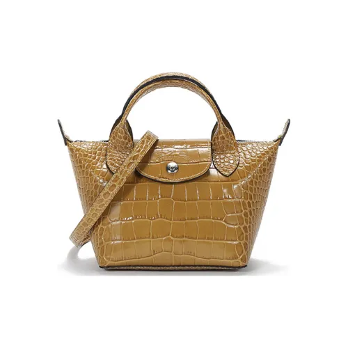 LONGCHAMP Le Pliage Cuir Коровья кожа Пельменная сумка Сумка через плечо Сумка на одно плечо Мини сумка Женская