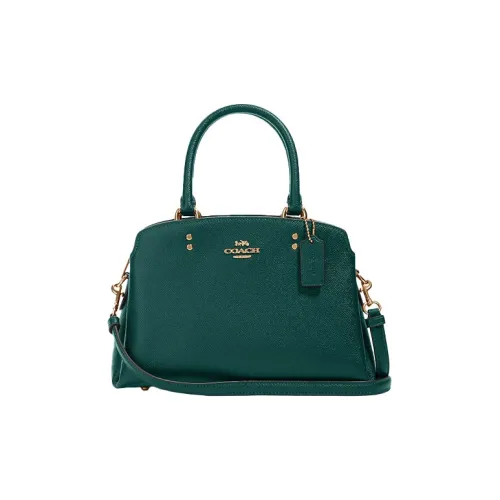 COACH Lillie Кожа Сумка Средний Женский Зеленый