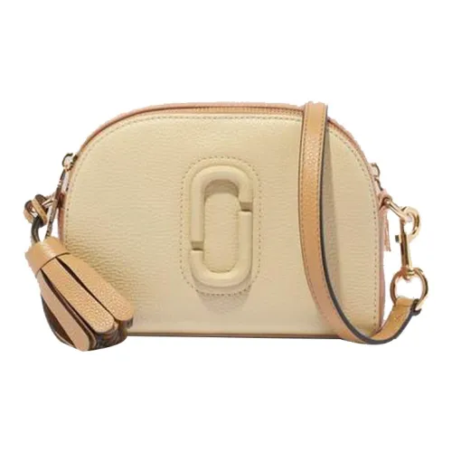 MARC JACOBS The Shutter MJ Кожа Седло Сумка Сумка-купол Сумка-пельмень Сумка через плечо Женская Светло-желтая