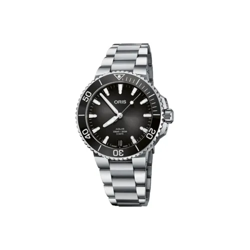 Oris Автоматический Механический Часы Мужские из Коллекции Diving 41,5 мм Черные