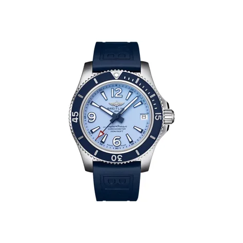 Breitling Автоматический Механический Movement Женские Часы Super Ocean Collection 36 мм Синие