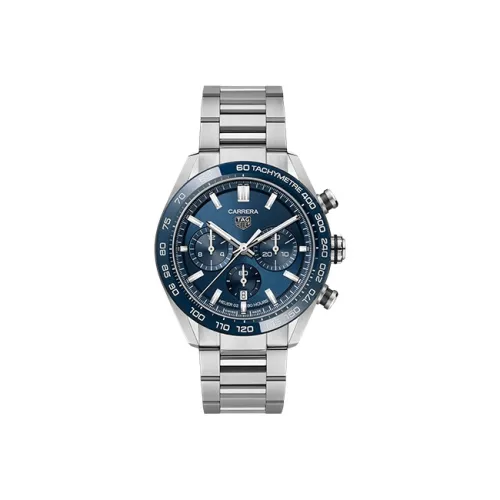 TAG HEUER Автоматический Механический Механизм Мужские Часы Carrera Collection 44 мм Синий