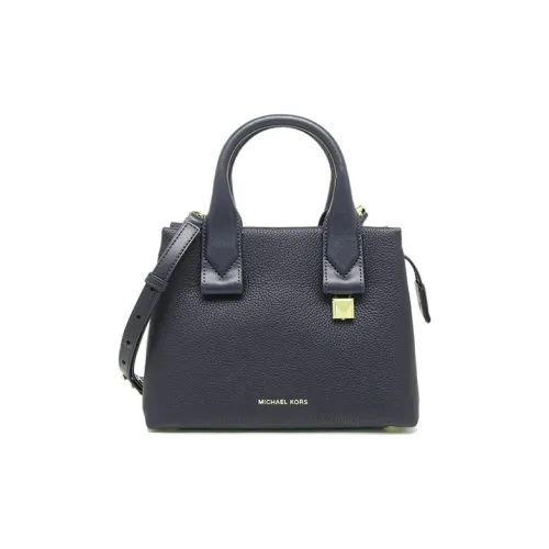 MICHAEL KORS MICHAEL KORS Handbag Collection Rollins Коровья кожа Сумка Маленькая Женская Морской синий