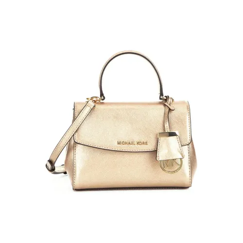 MICHAEL KORS MK Ava Кожа Сумка через плечо Сумка Мини Женская Золотая
