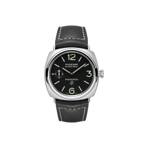PANERAI Ручной механизм Мужские часы RADIOMIR Коллекция 45 мм Черные