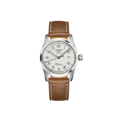 Longines Spirit Collection Автоматический Механический Механизм Мужские Часы 40 мм Серебристый Циферблат