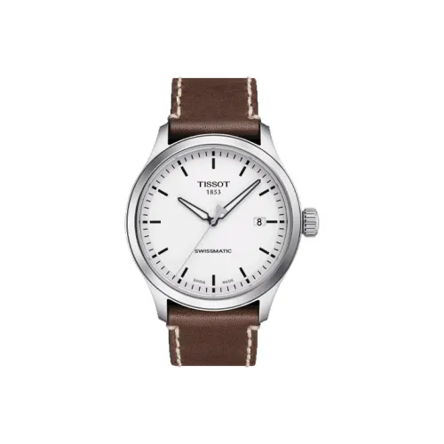 TISSOT Автоматический Механический Механизм Мужские Часы Speed Run Series 43 мм Белые