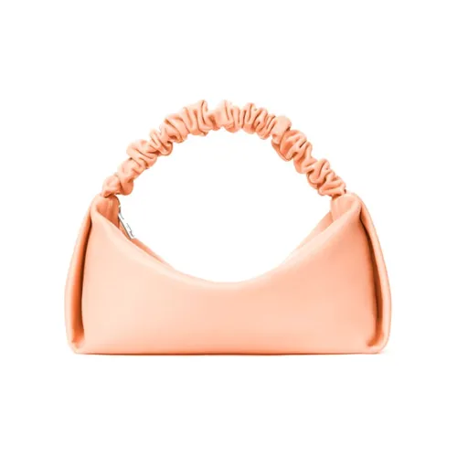 Alexander Wang Scrunchie Lambskin One Shoulder Underarm Bag Handbag Regular Women's Grapefruit