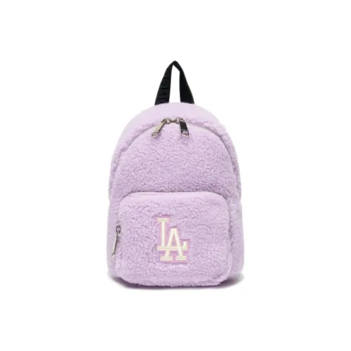 Mlb Base Logo Полиэстер Рюкзак Мини Женский Фиолетовый Розовый