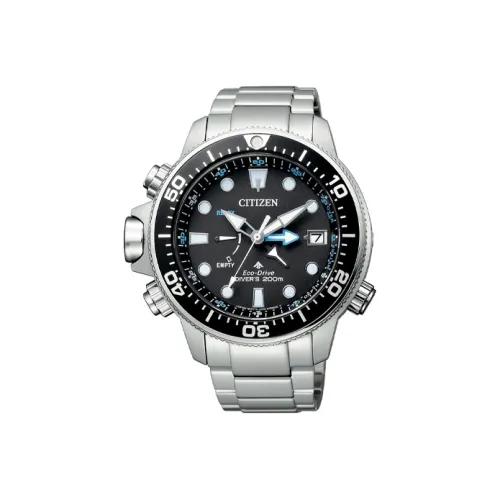 CITIZEN Светильник Кварцевый механизм Мужские часы Promaster Collection 44 мм Черные