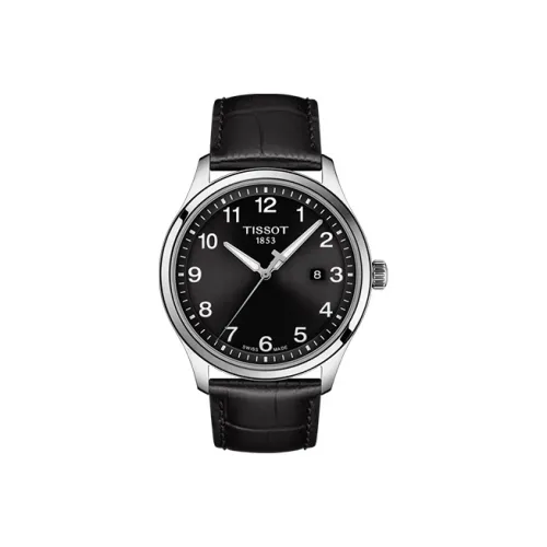 Tissot Quartz Мужские часы серии XL, механические, 42 мм, черный