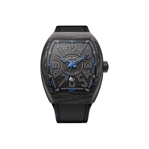 Franck Muller Автоматический Механический Мужские Часы YACHTING VANGUARD 44мм*53,7мм Черные