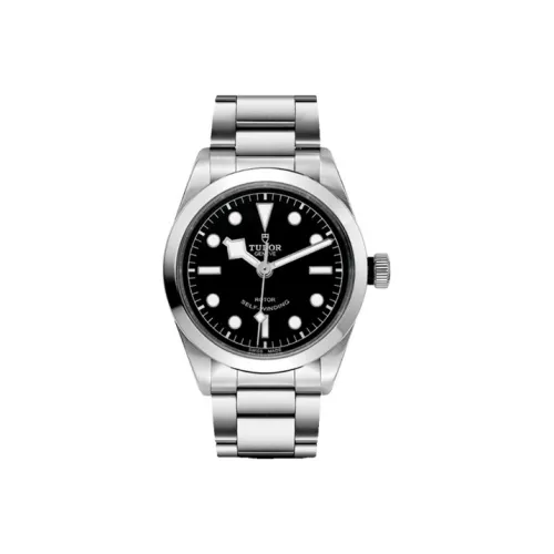 TUDOR BLACK BAY Collection Механический механизм Мужские часы Часы 36 мм Черный циферблат Корпус из нержавеющей стали