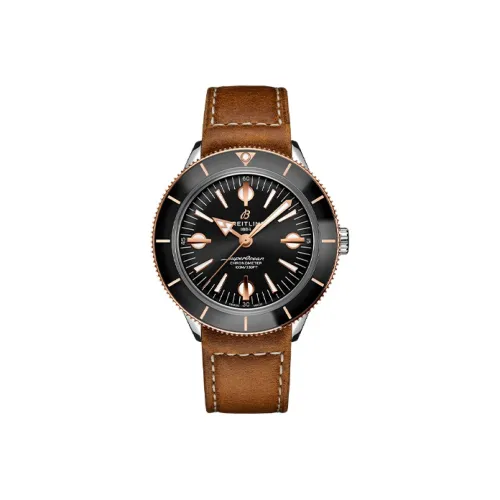 BREITLING Автоматический Механический Часы Мужские Super Ocean Culture Collection Черные