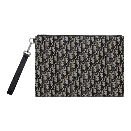 DIOR Cotton Clutch Regular Men's Black
