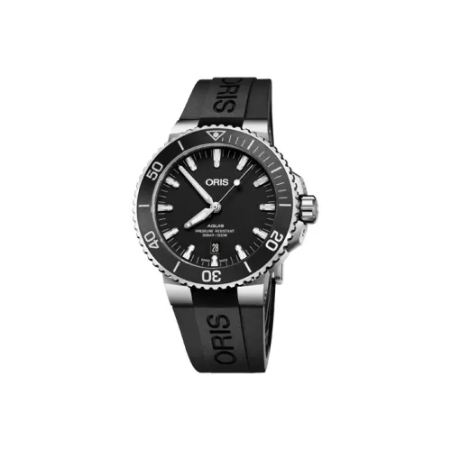 Oris Автоматический Механический Часы Мужские из Коллекции Diving 43,5 мм Черные