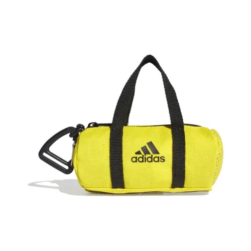 Adidas Полиэстер Key Pouch Монетница Мини Унисекс Неоново-желтый