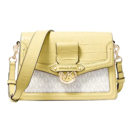 MICHAEL KORS Jessie GOD OF Вино Сумка Курьерская сумка Сумка через плечо Средний Женская Желтая