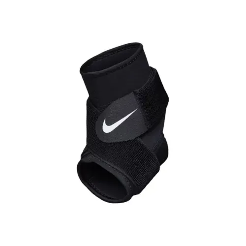 Nike Неопрен Нейлон Полиэстер Эластичное Искусственное волокно Наручные повязки Унисекс Черный