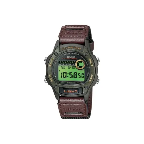 CASIO VINTAGE Series Кварцевый механизм Нейлоновый ремешок Часы Мужские Циферблат Серый