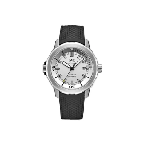 IWC Автоматический Механический Мужской Часы Ocean Time Series 42 мм Серебряные