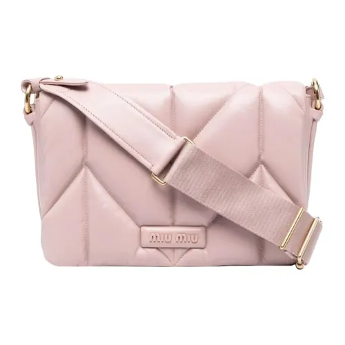 MIU MIU Сумка через плечо из кожи сумка на плечо женская розовая