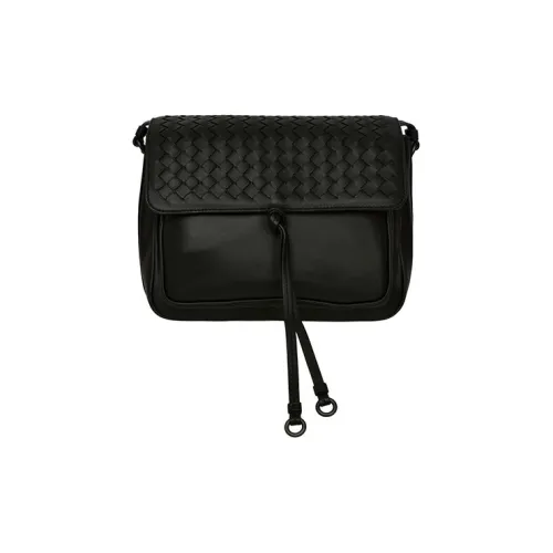 Bottega Veneta Sheepskin Сумка через плечо Женская Черная